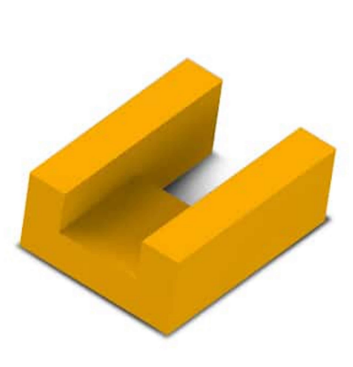 Picture of Base Block of X-Ring Mat