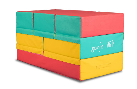 Picture of Happy Kids Vaulting Blocks